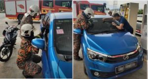 nangtime.com - Suami Isteri Cemas Anak Perempuan 3 Tahun Terperangkap Dalam Kereta