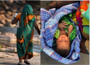 nangtime.com - Baru Lepas Bersalin, Wanita Berjalan Kaki Sejauh 160km Bersama Bayi Baru Lahir