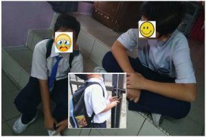 Murid Basah Kuyup Peluk Tiang Dan Tak Nak Lepas, Abang Dia Datang Dan Baru Tahu Kisahnya