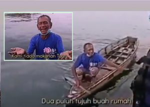 nangtime.com - Pakcik Kejar Polis Marin Dengan Sampan Untuk Dapatkan Bantuan Makanan [VIDEO]