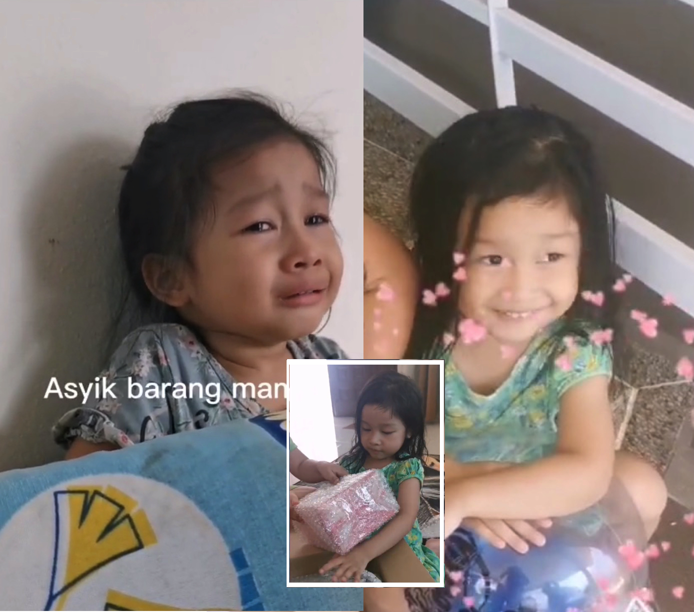 nangtime.com - Kanak-kanak Menangis Cemburu Dengan Ibu Kerana Selalu Terima Barang Dari Posmen, Sekali Pos Malaysia Bagi Bungkusan Hadiah