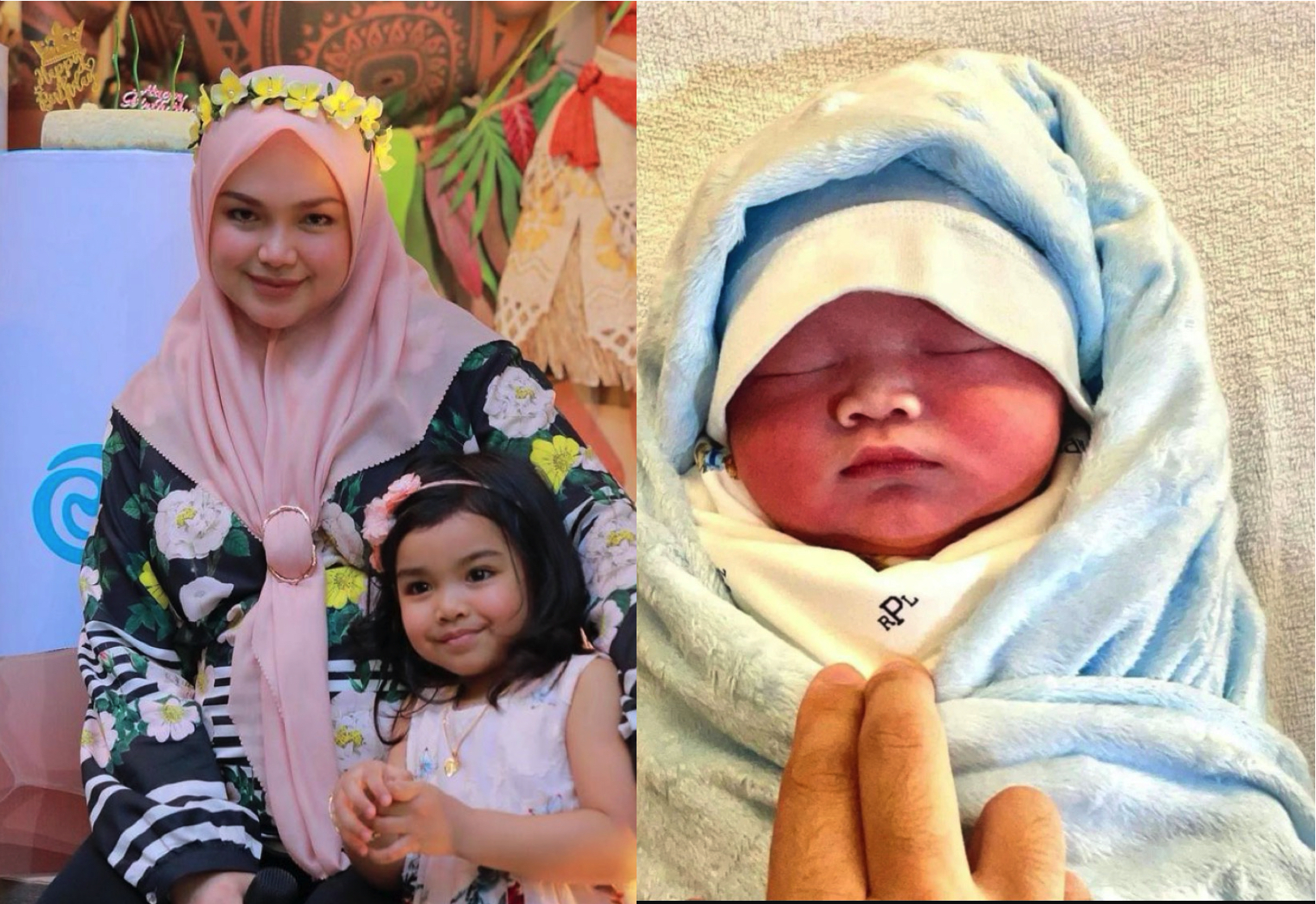 nangtime.com - Datuk Siti Nurhaliza Selamat Bersalin, Aafiyah Dapat Adik Lelaki