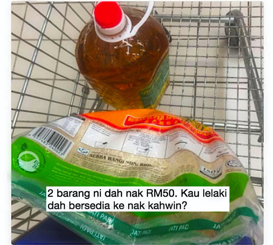 nangtime.com - Lelaki Up Status Minyak Masak Dan Sekampit Beras Harga RM50, Sekali Lelaki Ni Bagi Respons Padu