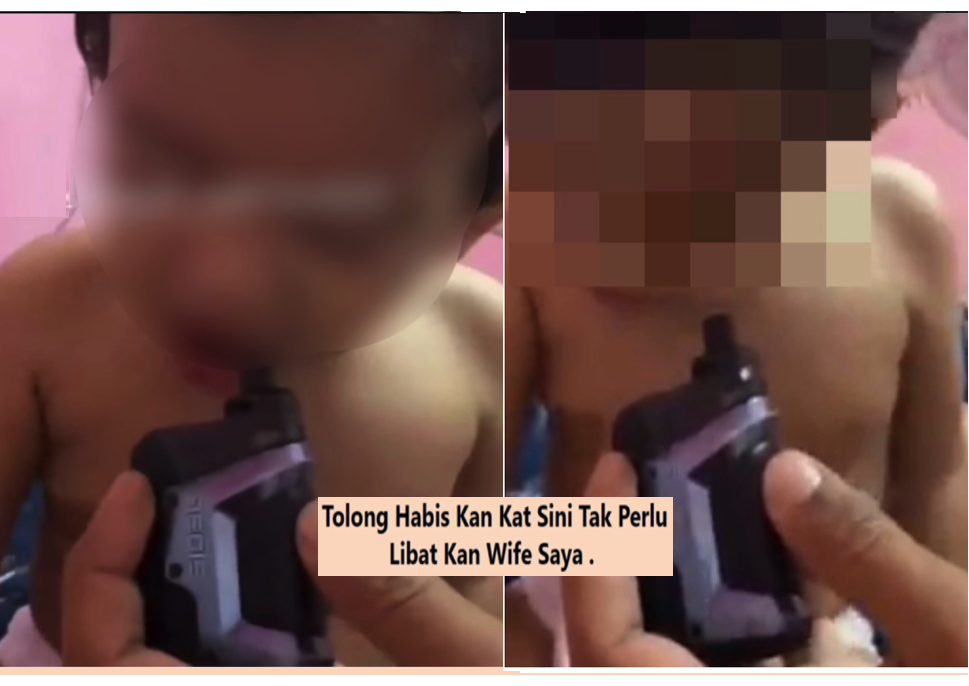 nangtime.com - Bagi Anak Hisap Vape, Wanita Bidas Kecaman Netizen Sebelum Suaminya Mohon Maaf