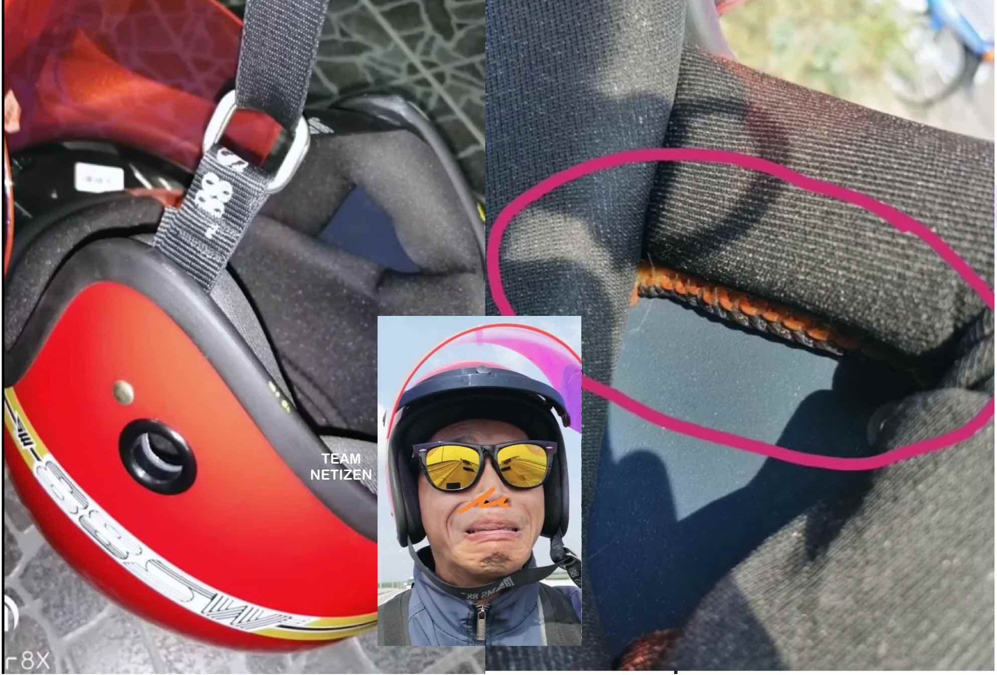 Periksa Dulu Sebelum Pakai Helmet, Lelaki Menunggang Motosikal Rasa Geli Di Telinga Rupanya Ada Lipan Menyorok - nangtime.com