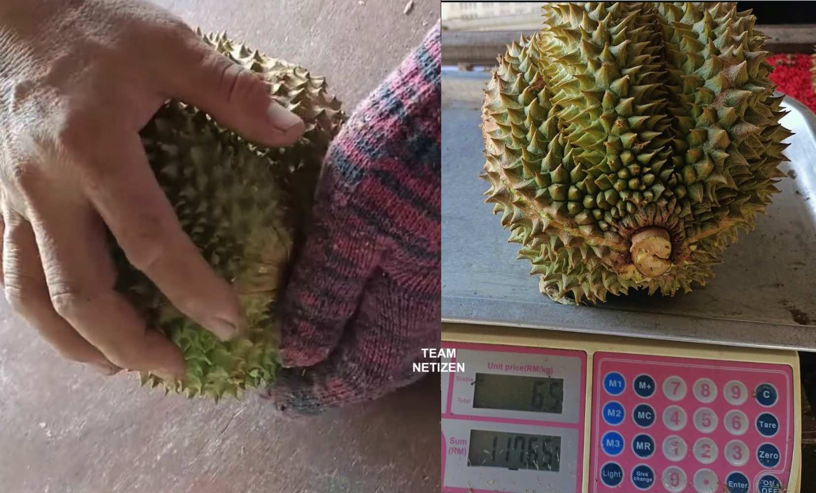 Beli Durian Premium 'Black Thorn' Harga RM117, Lelaki Tergaman Melihat Isi Dalamnya - nangtime.com